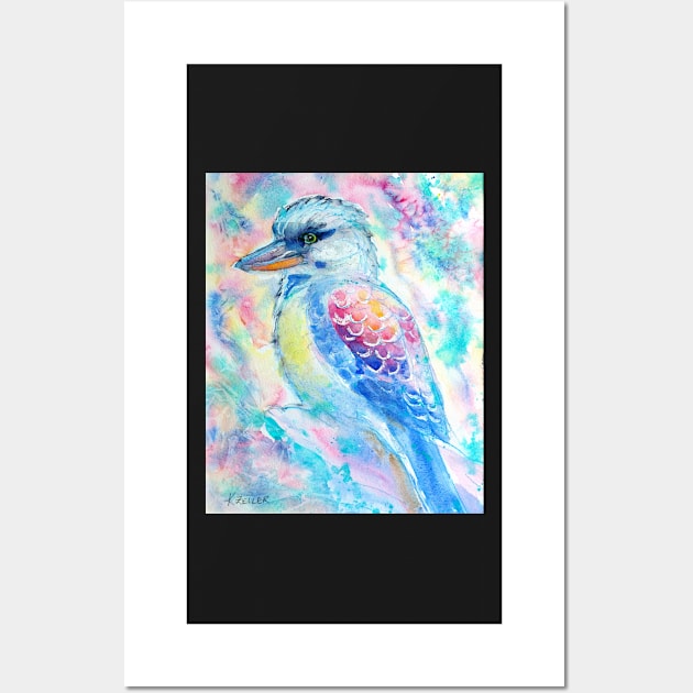 Kookaburra Wall Art by karincharlotte